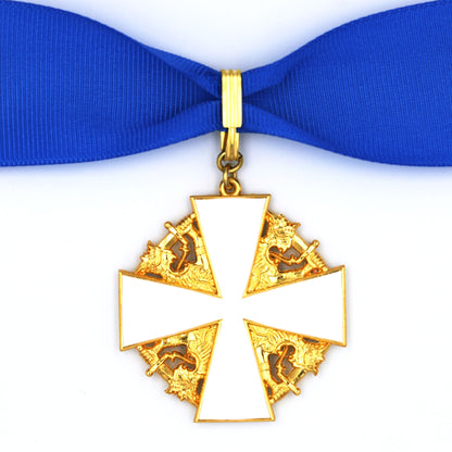 Finland Order of the White Rose Commander Neck Badge & Miniature Set