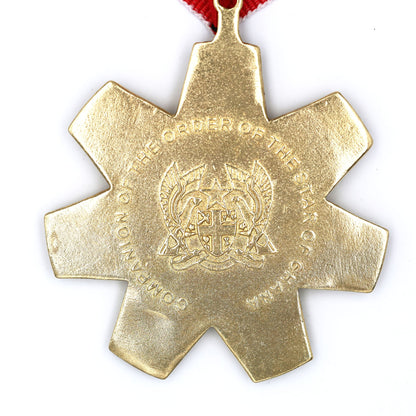 Order of the Star of Ghana Companion Neck Badge Medal Museum Replica Rare