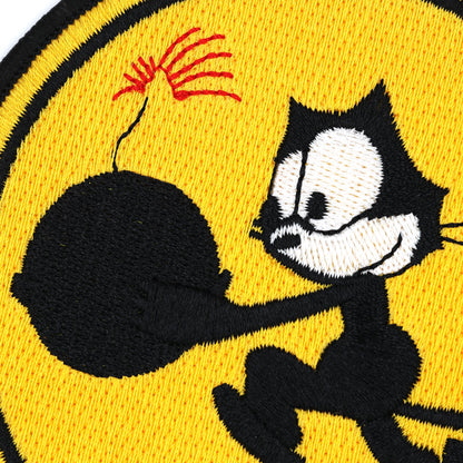 US Navy VF-31 Fighting 31 Felix the Cat Bomb Embroidered Patch WWII Style Repro
