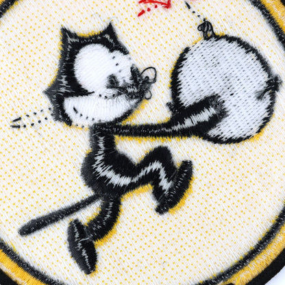 US Navy VF-31 Fighting 31 Felix the Cat Bomb Embroidered Patch WWII Style Repro