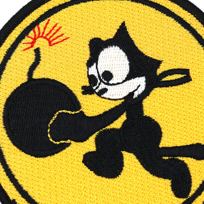 US Navy VF-31 Fighting 31 Felix the Cat Bomb Embroidered Patch Repro Replica