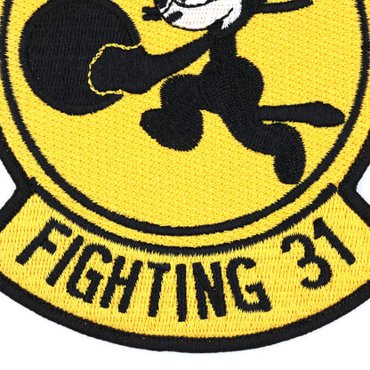 US Navy VF-31 Fighting 31 Felix the Cat Bomb Embroidered Patch Repro Replica