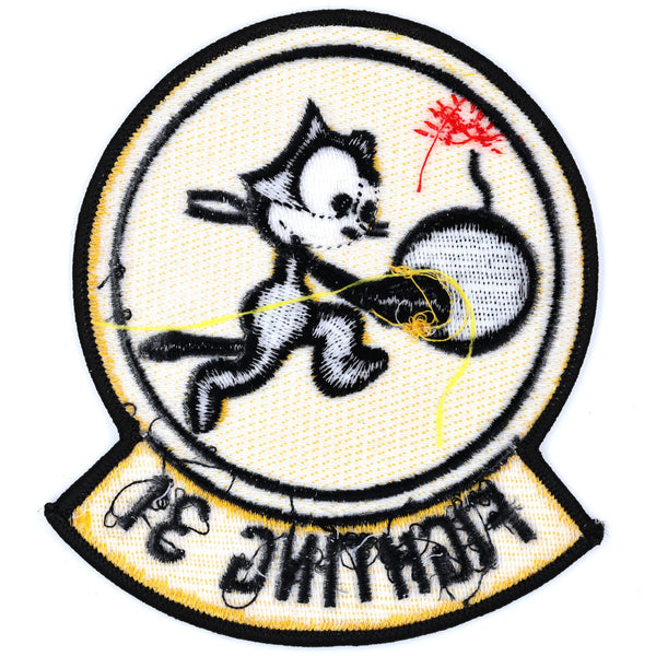 US Navy VF-31 Fighting 31 Felix the Cat Bomb Embroidered Patch Repro Replica