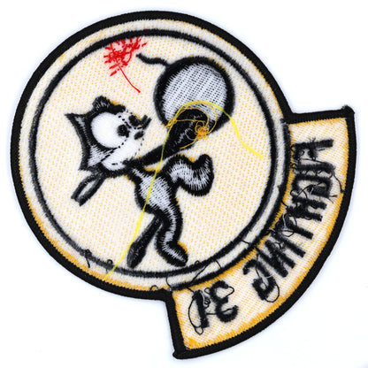 US Navy VF-31 Fighting 31 Felix the Cat Bomb Embroidered Patch Repro Replica