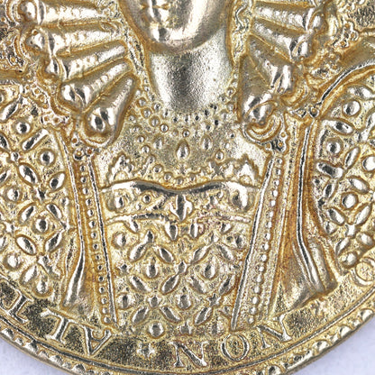 Queen Elizabeth I Armada Medal Replica – Solid Copper with Chain