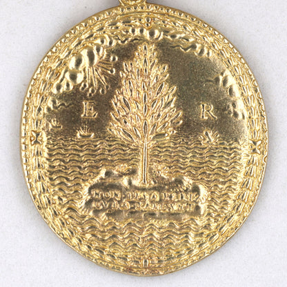 Queen Elizabeth I Armada Medal Replica – Solid Copper with Chain