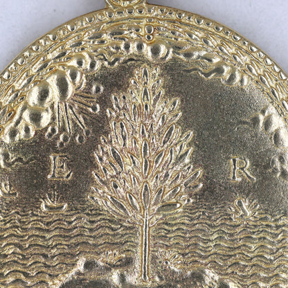 Queen Elizabeth I Armada Medal Replica – Solid Copper with Chain