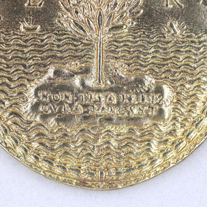 Queen Elizabeth I Armada Medal Replica – Solid Copper with Chain