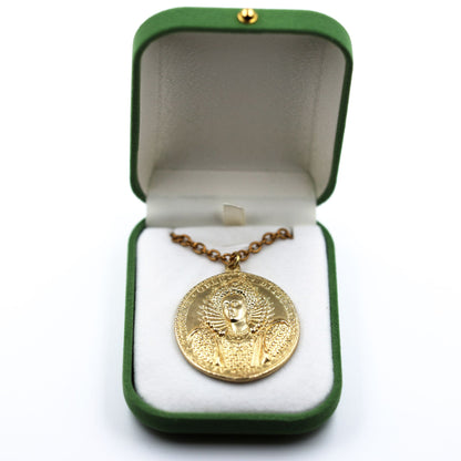Queen Elizabeth I Armada Medal Replica – Solid Copper with Chain