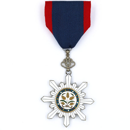 China Republic Order of Golden Grain 6th Class Medal – Full Size Copper Replica