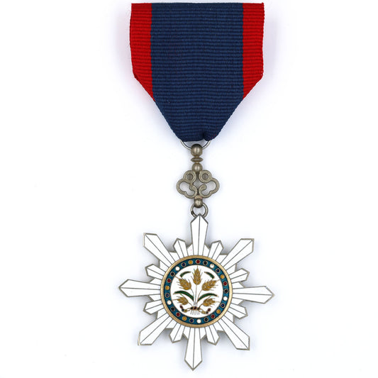 China Republic Order of Golden Grain 6th Class Medal – Full Size Copper Replica