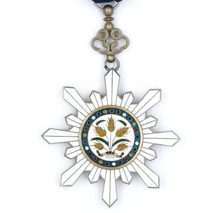 China Republic Order of Golden Grain 6th Class Medal – Full Size Copper Replica