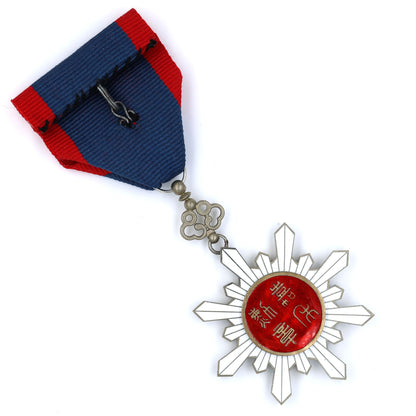 China Republic Order of Golden Grain 6th Class Medal – Full Size Copper Replica