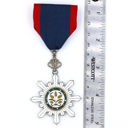 China Republic Order of Golden Grain 6th Class Medal – Full Size Copper Replica