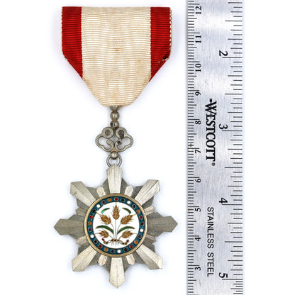 China Republic 1912 Order of Golden Grain 8th Class Medal Replica