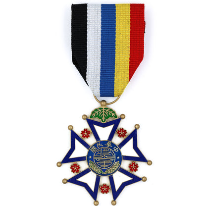 Republic of China Army and Navy Medal, Gold Class, 1912 – Full Size Replica