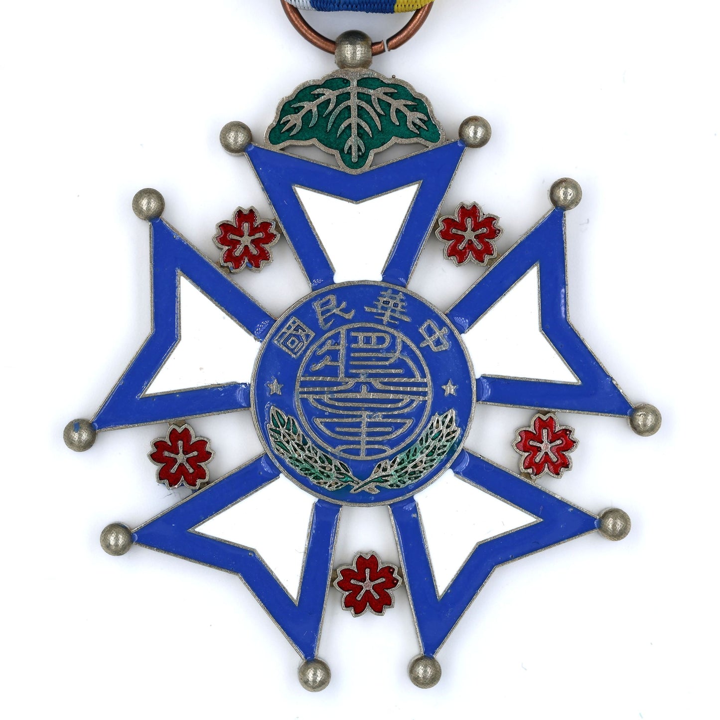 Republic of China Army and Navy Medal, Silver Class, 1912 – Full Size Solid Copper Replica