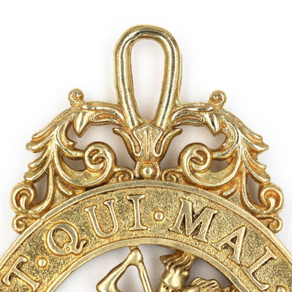 Order of the Garter Lesser George Badge & Ceremonial Sash Replica – Museum Size 84.9 mm
