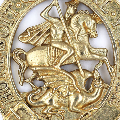 Order of the Garter Lesser George Badge & Ceremonial Sash Replica – Museum Size 84.9 mm