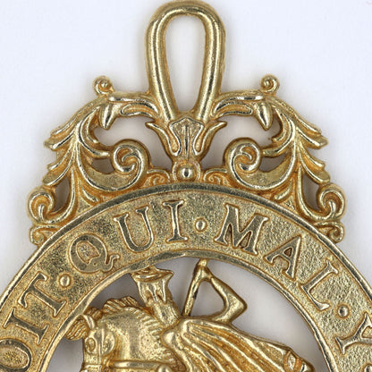 Order of the Garter Lesser George Badge & Ceremonial Sash Replica – Museum Size 84.9 mm