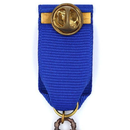 Order of the Garter Lesser George Solid Brass Enamel Replica Blue Ribbon
