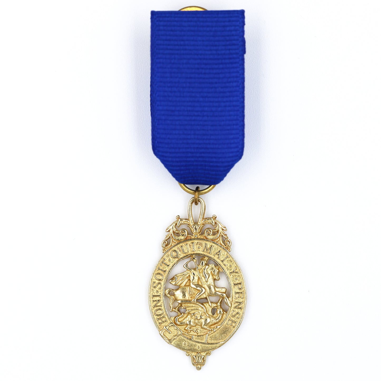 British Order of the Garter Lesser George Miniature & Full-Size Sash Badge Set