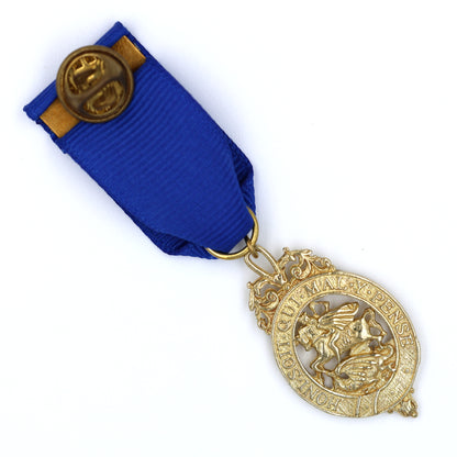 British Order of the Garter Lesser George Miniature & Full-Size Sash Badge Set
