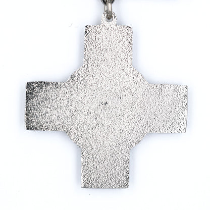UK George Cross Replica Medal – Full Size with Dark Blue Ribbon