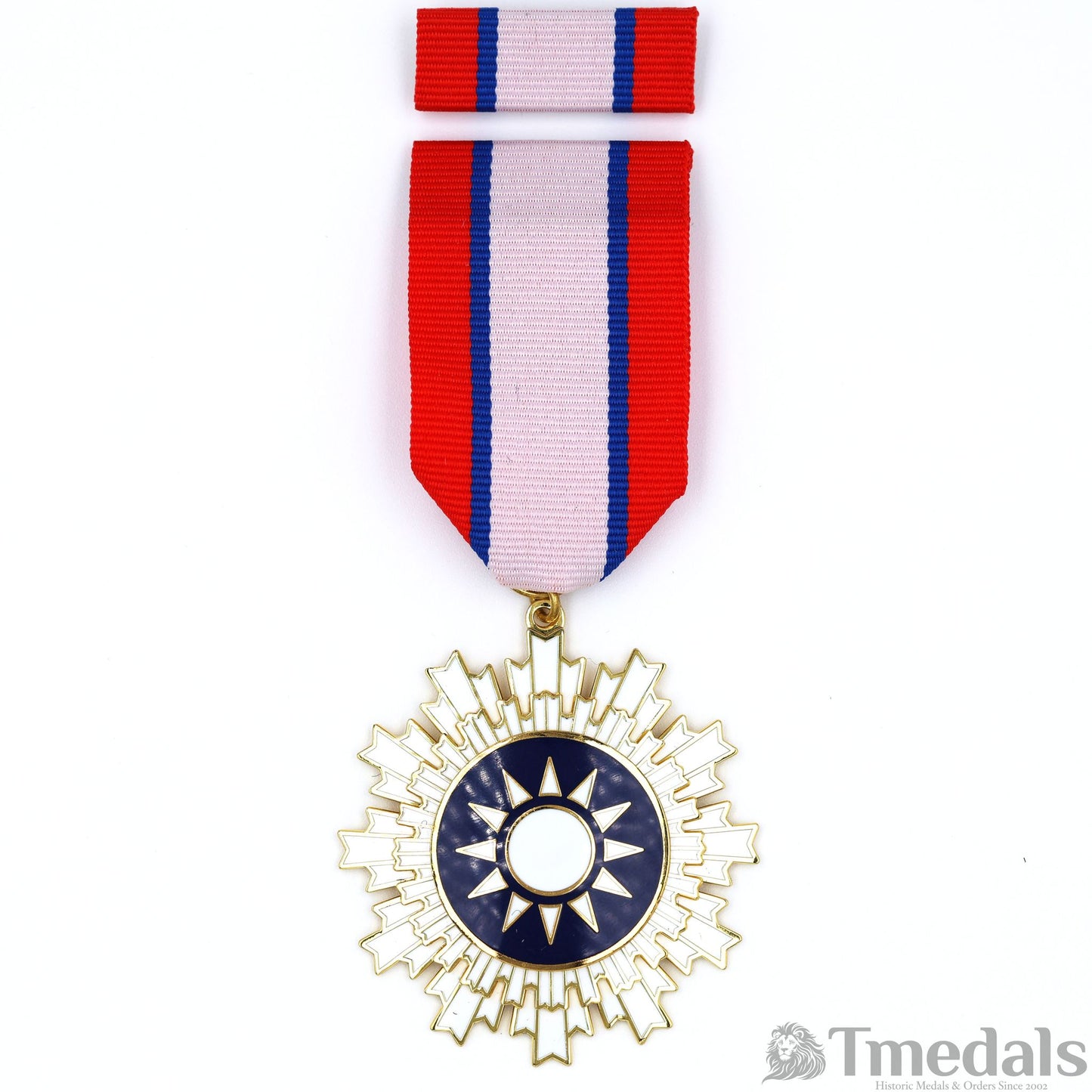 Republic of China Blue Sky White Sun Medal & Ribbon Bar – Later Type
