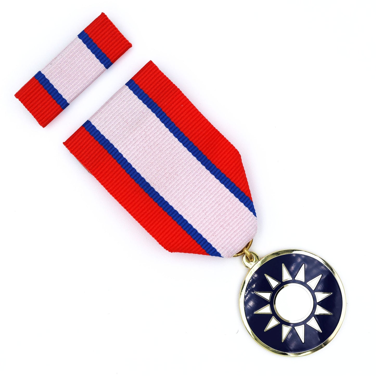 Republic of China Blue Sky White Sun Medal & Ribbon Bar – Early Pattern