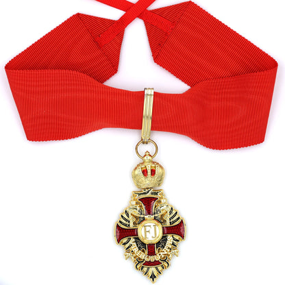 Austrian Imperial Order of Franz Joseph Commander Neck Cross Medal Repro