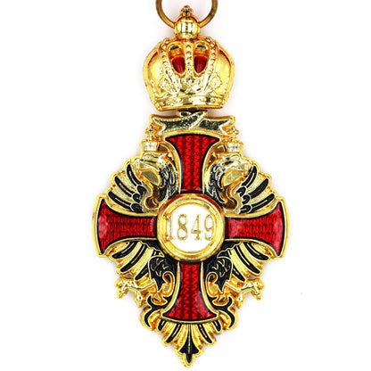 Austrian Imperial Order of Franz Joseph Commander Neck Cross Medal Repro