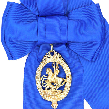 Order of the Garter Ladies' Sash & Lesser George Badge