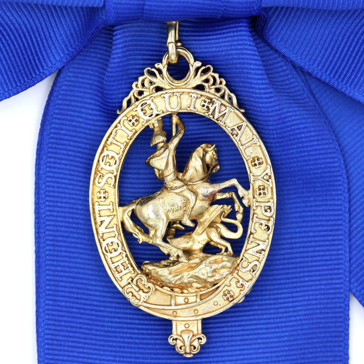 Order of the Garter Ladies' Sash & Lesser George Badge