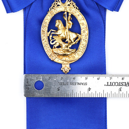 Order of the Garter Ladies' Sash & Lesser George Badge