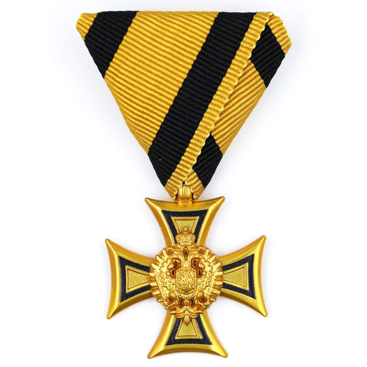 Austria-Hungary Officer’s Long Service Cross, 1st Class (35 Years) Replica