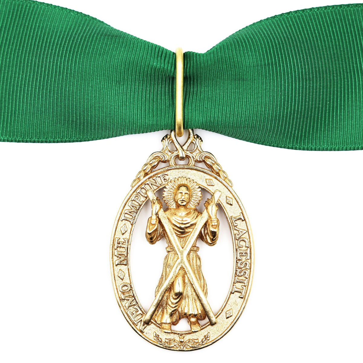 Order of the Thistle St Andrew Badge – Historical Neck Ribbon Version