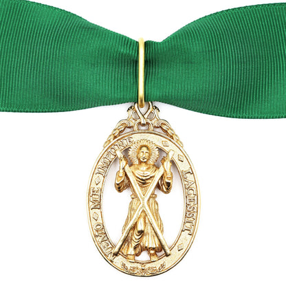 Order of the Thistle St Andrew Badge – Historical Neck Ribbon Version