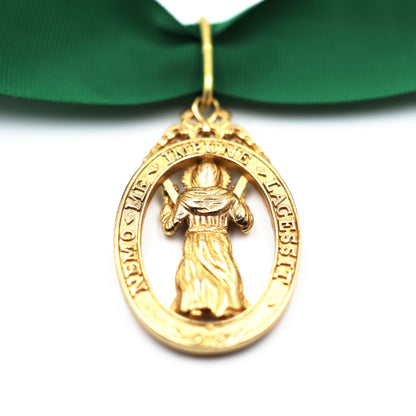 Order of the Thistle St Andrew Badge – Historical Neck Ribbon Version