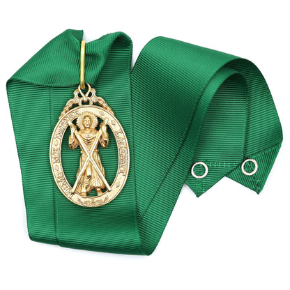 Order of the Thistle St Andrew Badge – Historical Neck Ribbon Version