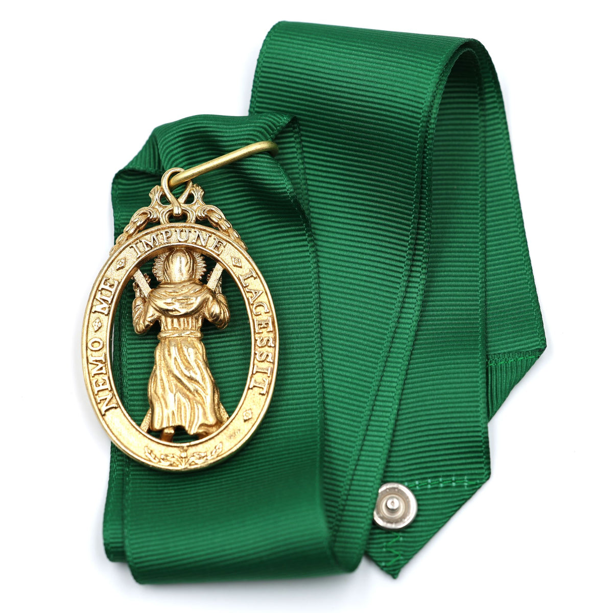 Order of the Thistle St Andrew Badge – Historical Neck Ribbon Version