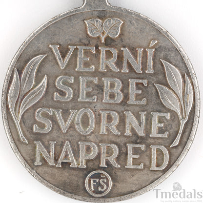 Slovakia Order of the Slovakian Cross III Class Medal 1940 Collectors Copy silver