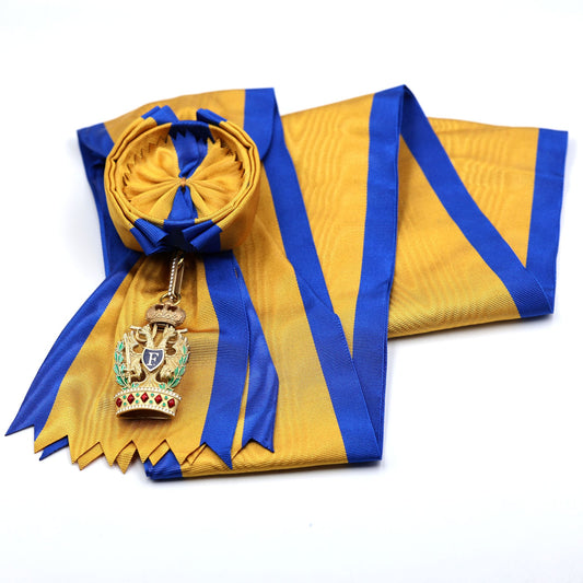Austrian Order of the Iron Crown 1st Class with War Decoration Sash & Badge