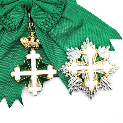 Order of Saints Maurice & Lazarus Grand Cross Sash, Badge & Breast Star