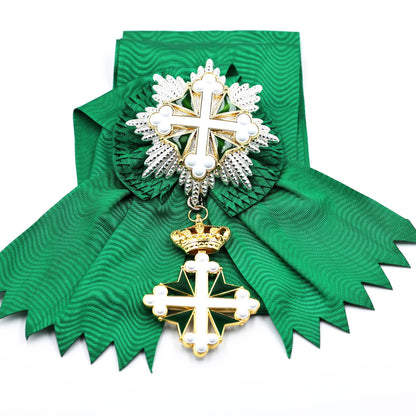 Order of Saints Maurice & Lazarus Grand Cross Sash, Badge & Breast Star