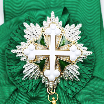 Order of Saints Maurice & Lazarus Grand Cross Sash, Badge & Breast Star