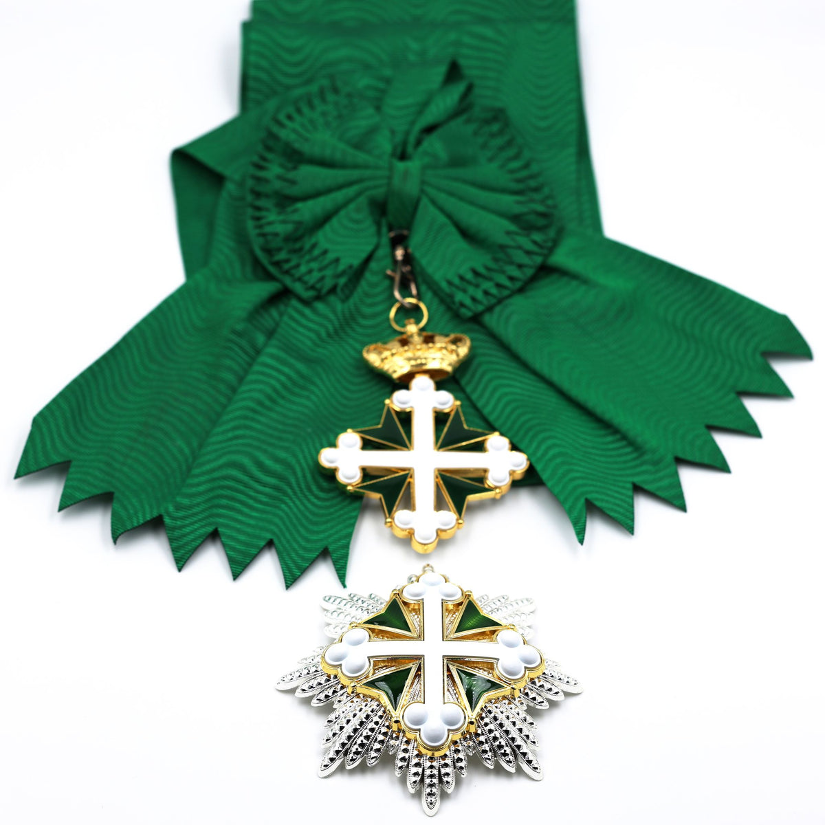 Order of Saints Maurice & Lazarus Grand Cross Sash, Badge & Breast Star
