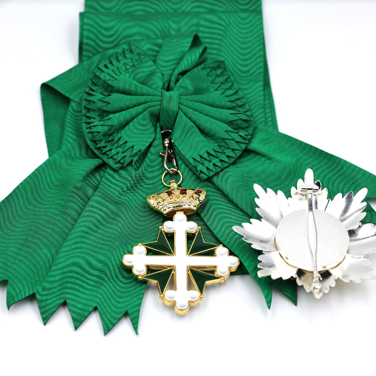 Order of Saints Maurice & Lazarus Grand Cross Sash, Badge & Breast Star
