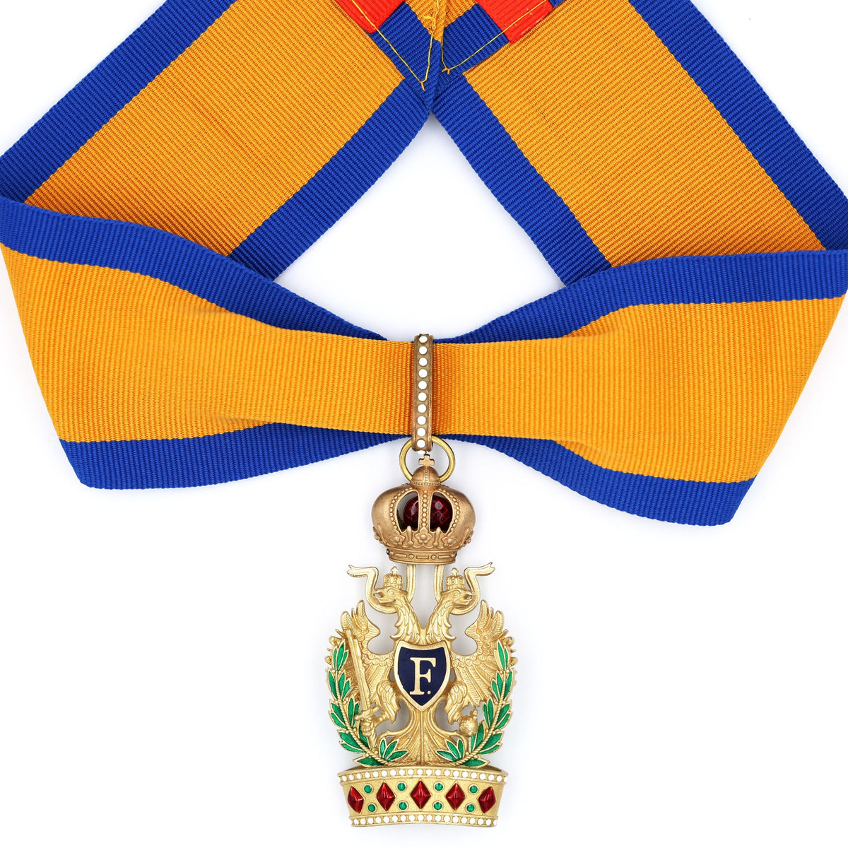 Imperial Austrian Order of the Iron Crown II Class with War Decoration