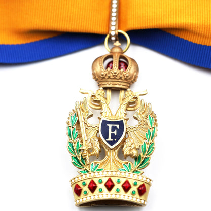 Imperial Austrian Order of the Iron Crown II Class with War Decoration